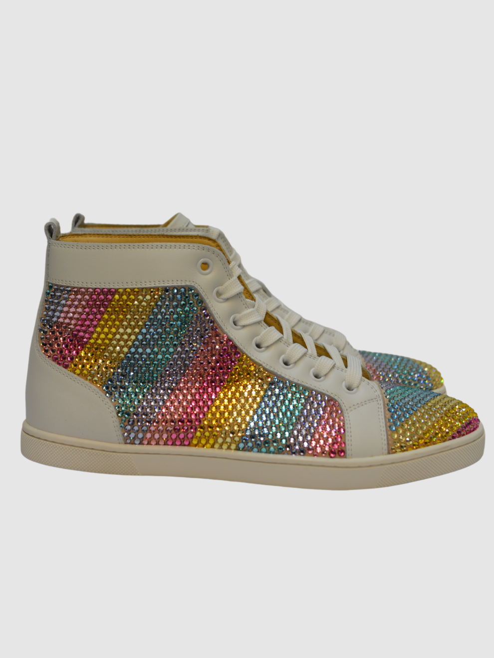 High-top Sneaker „Rainbow“ von Christian Louboutin