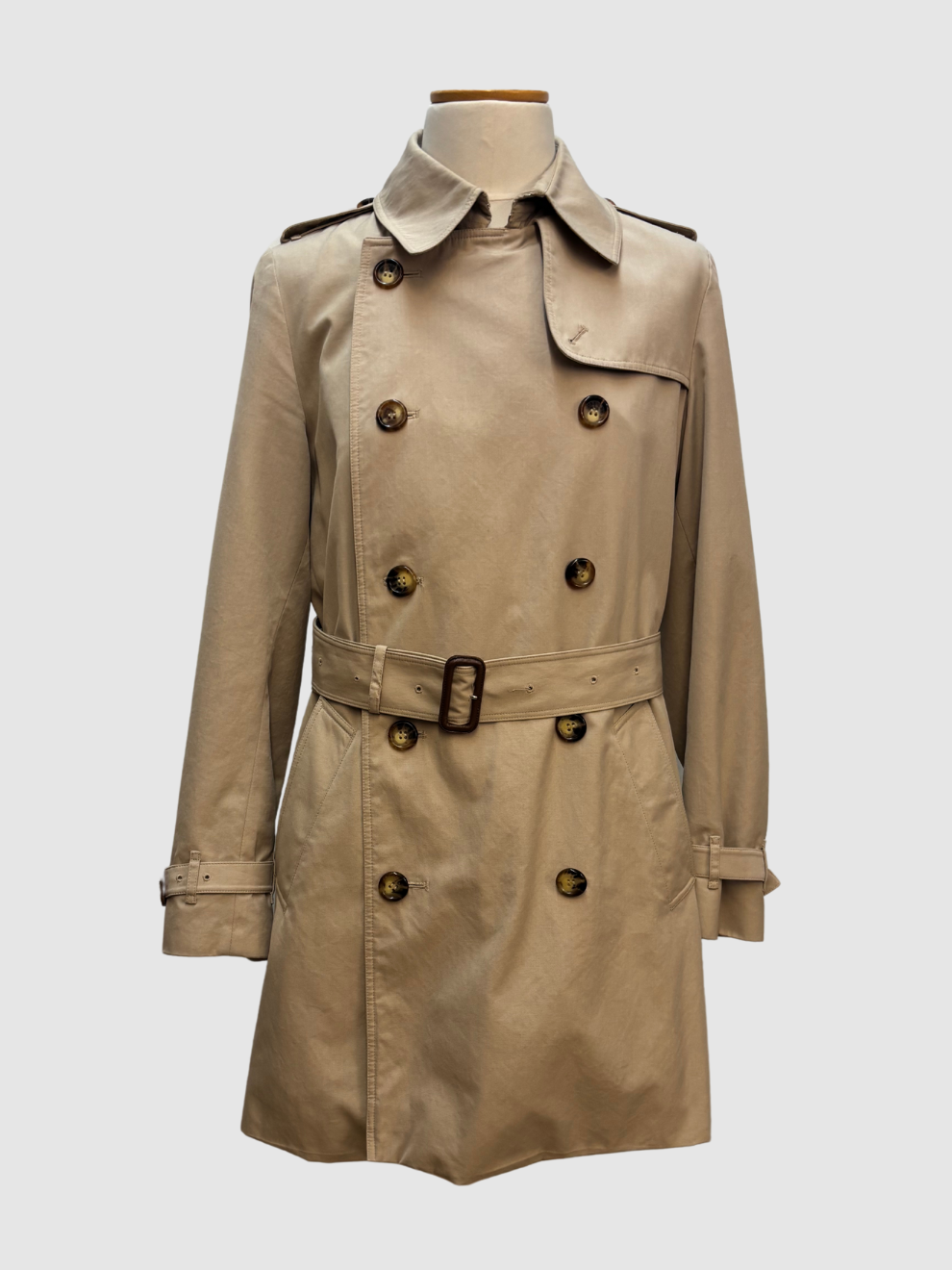 Beiger Kurztrench von Burberry