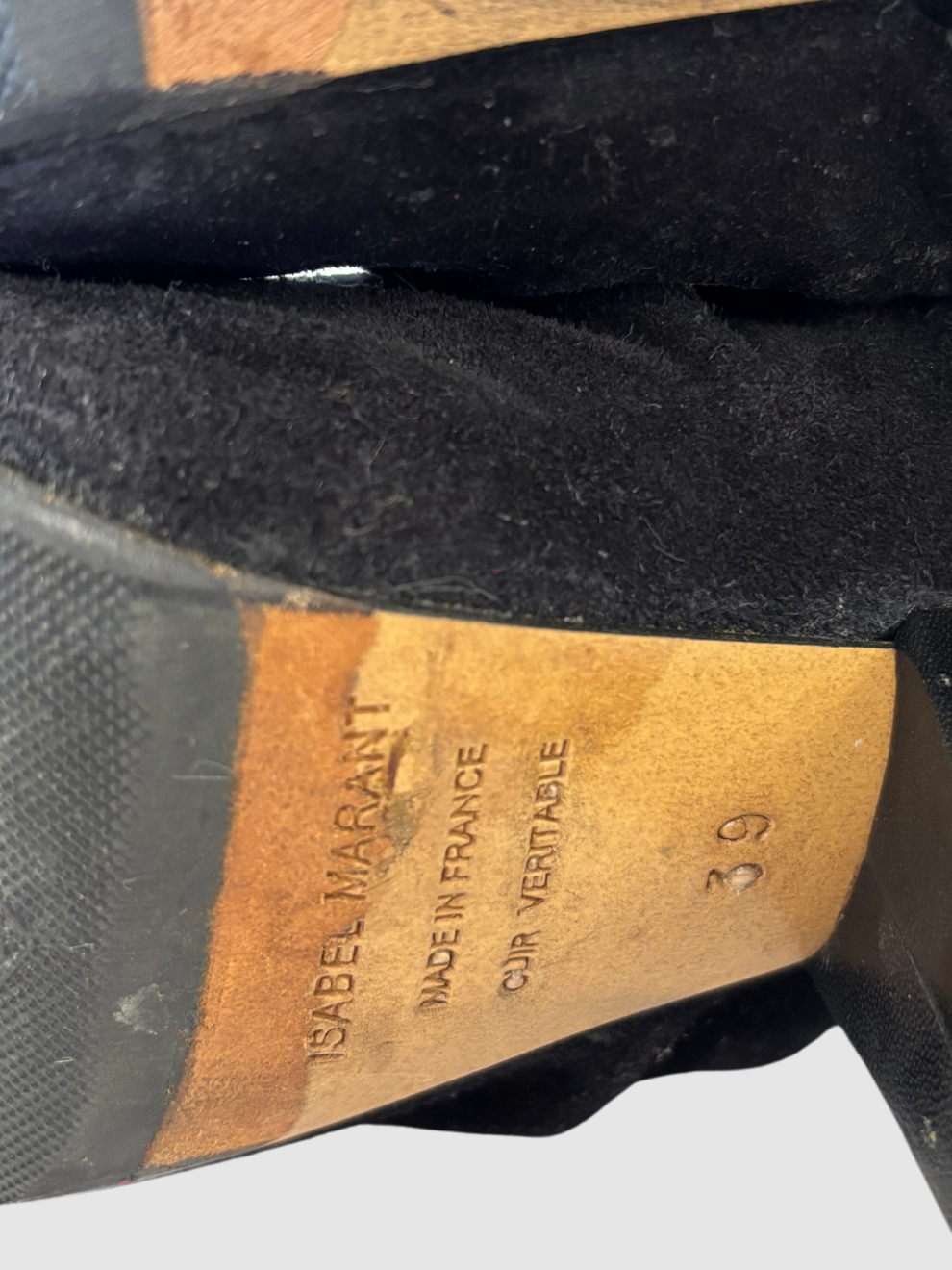 Schwarze Stiefelette Luliana von Isabel Marant