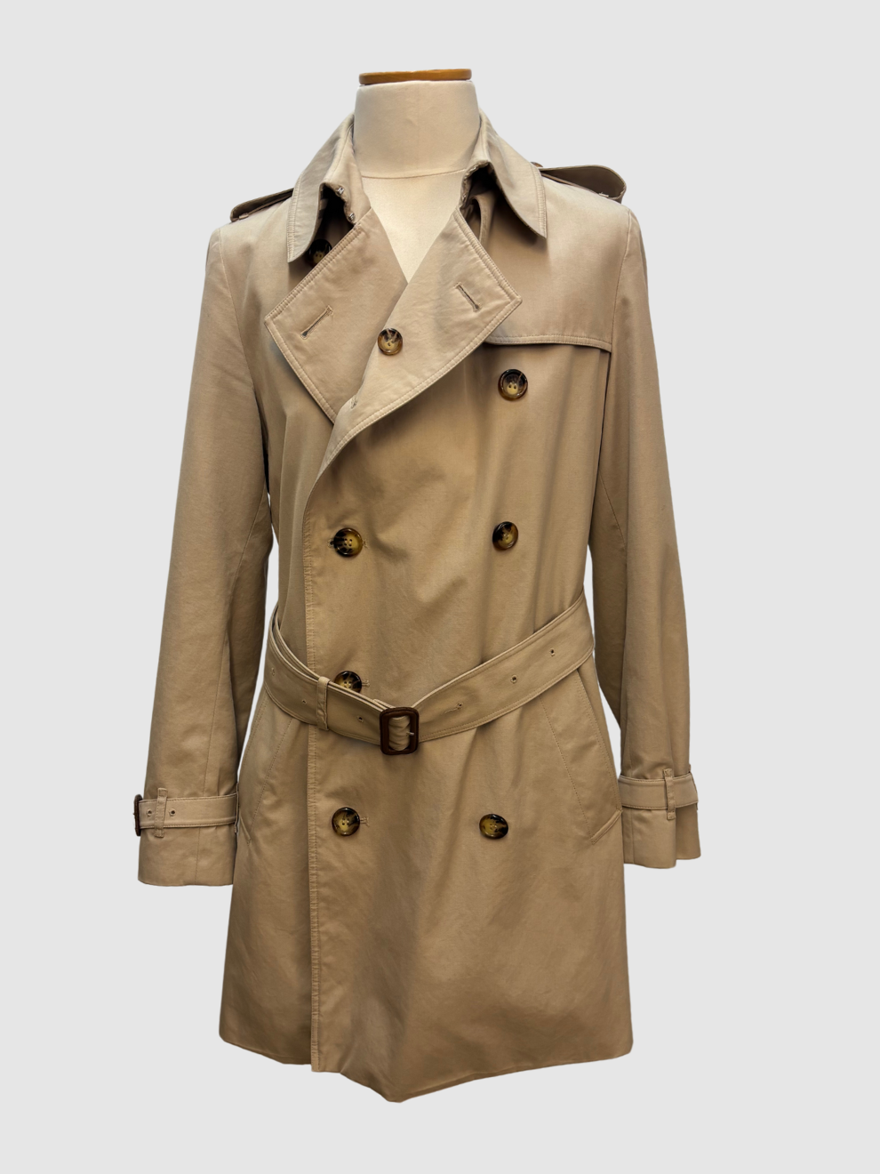 Beiger Kurztrench von Burberry