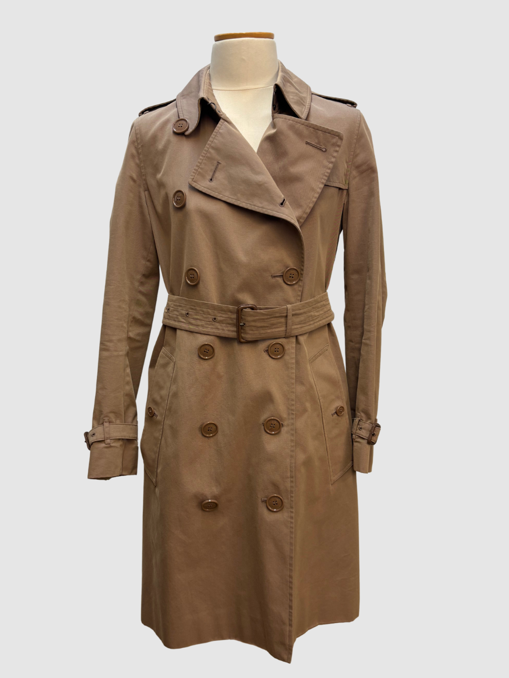 Brauner Trenchcoat von Burberry