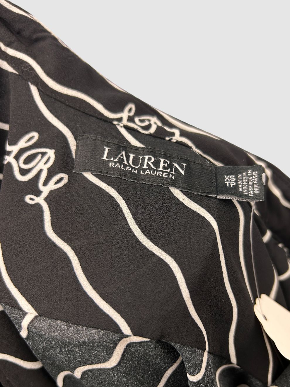 Schwarze Bluse von Lauren Ralph Lauren