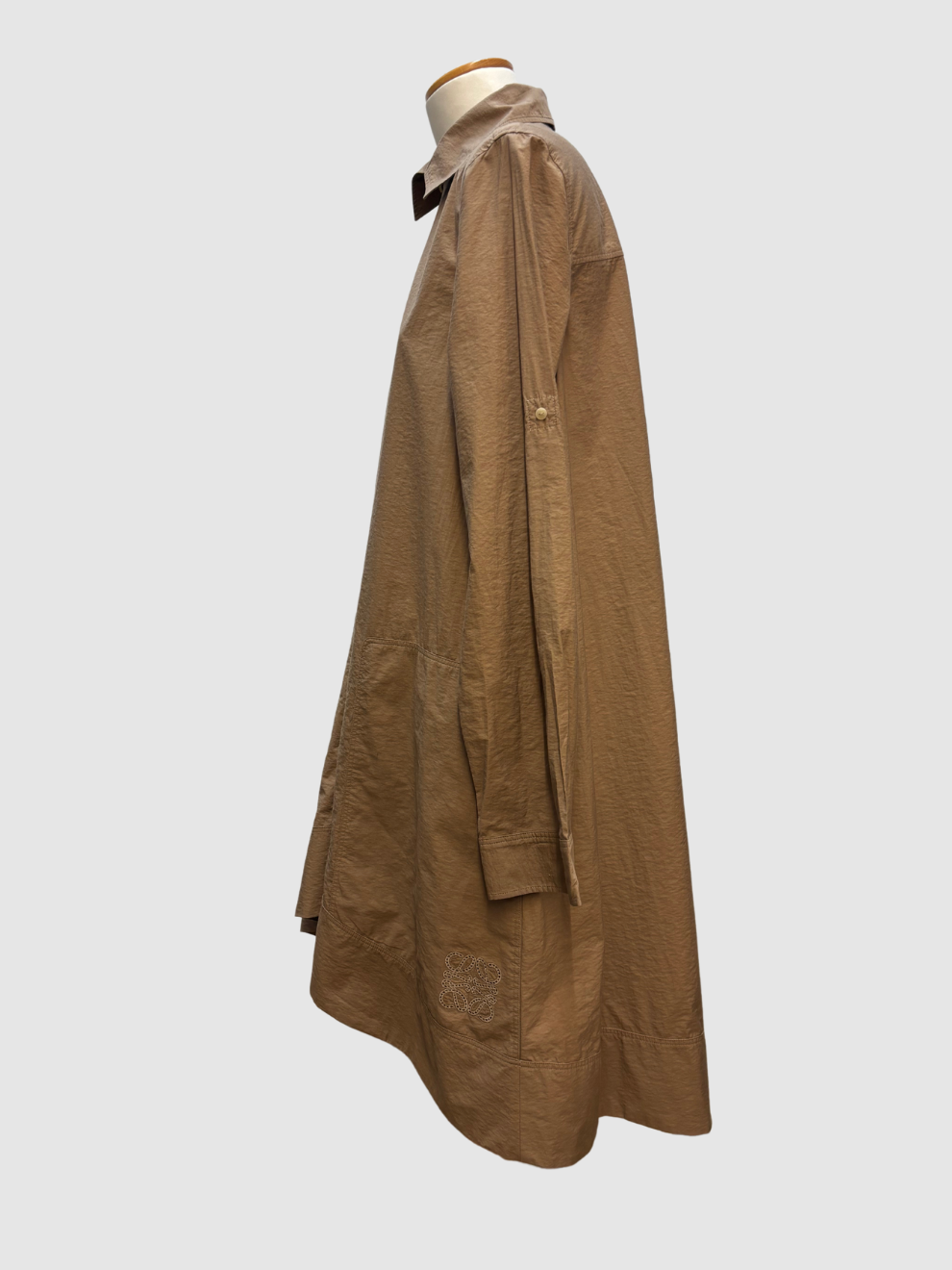 Braunes Blusenkleid von Loewe