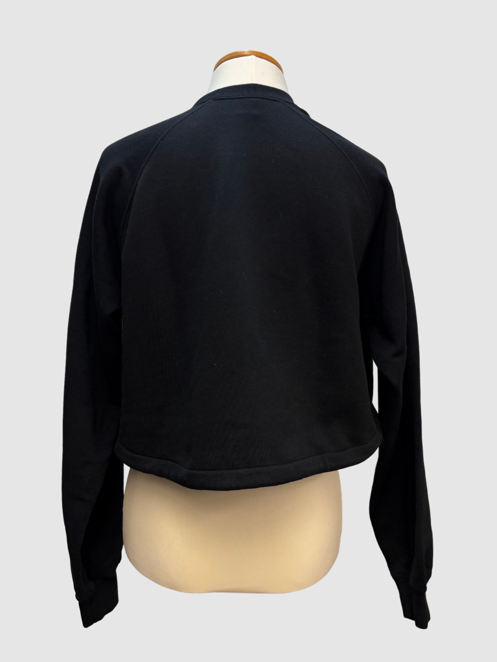 Schwarzes cropped Sweatshirt von Gucci