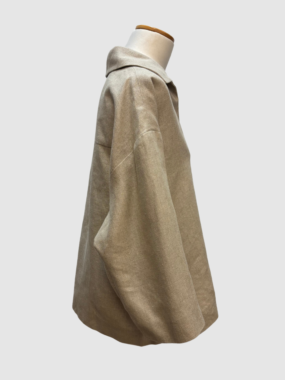 Beiges Leinentop von Valentino