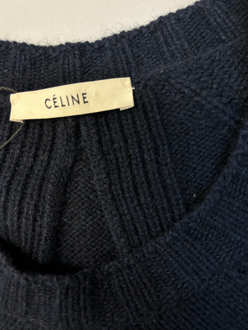 Dunkelblauer Pullover von Céline