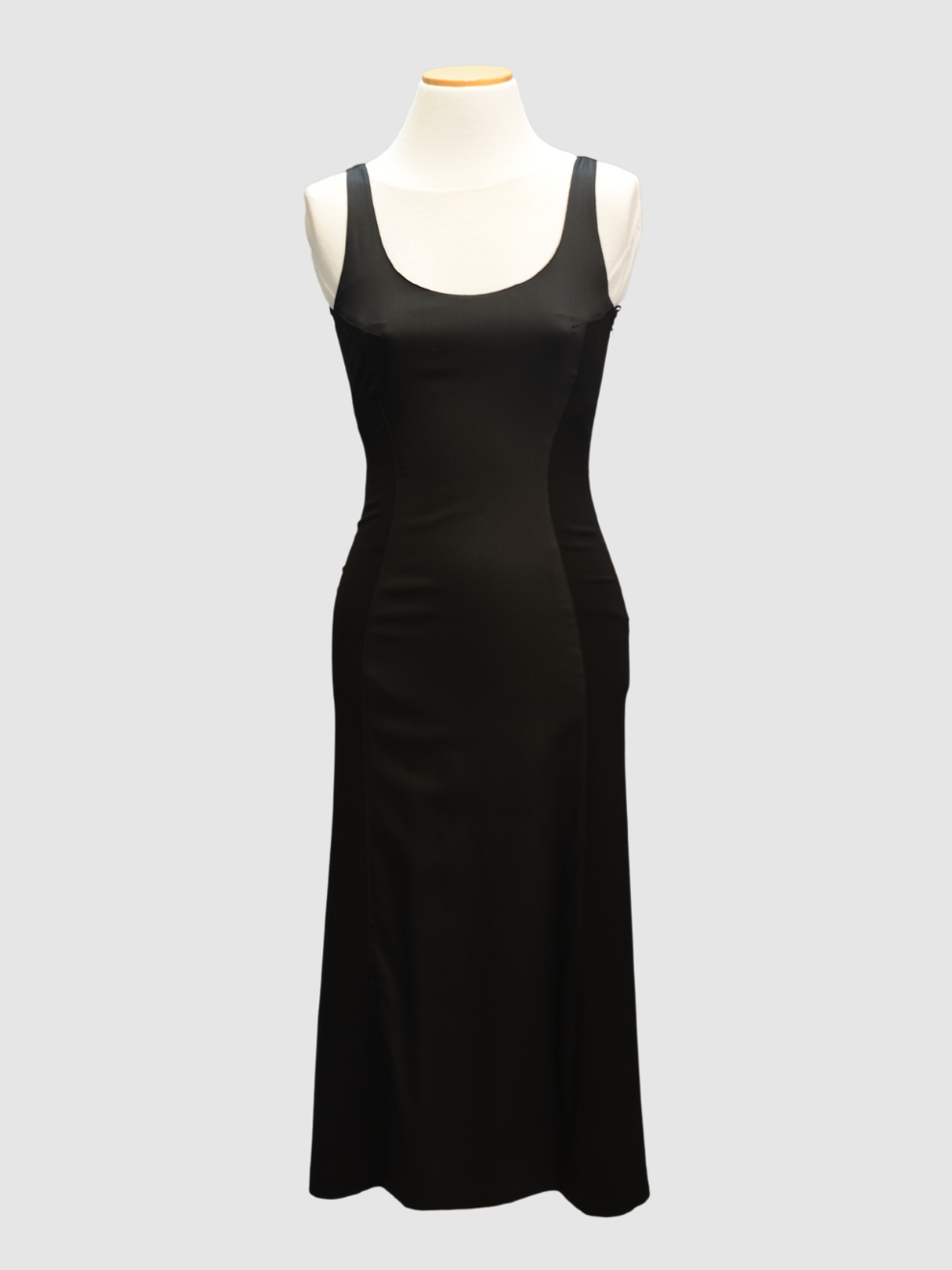 Schwarzes Trägerkleid von Emporio Armani