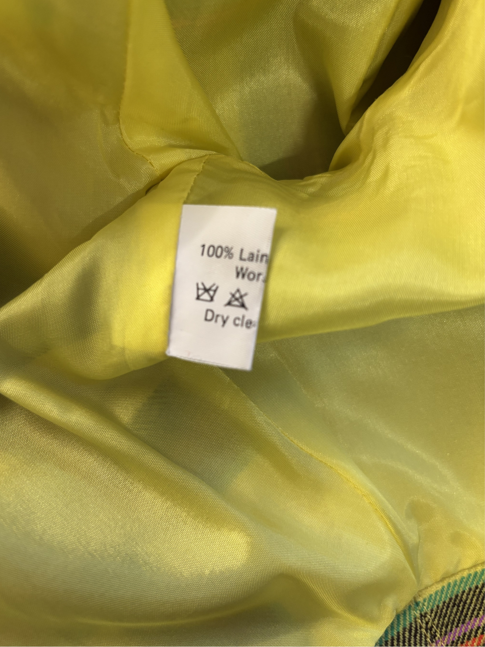 Gelber Vintage Blouson von Thierry Mugler