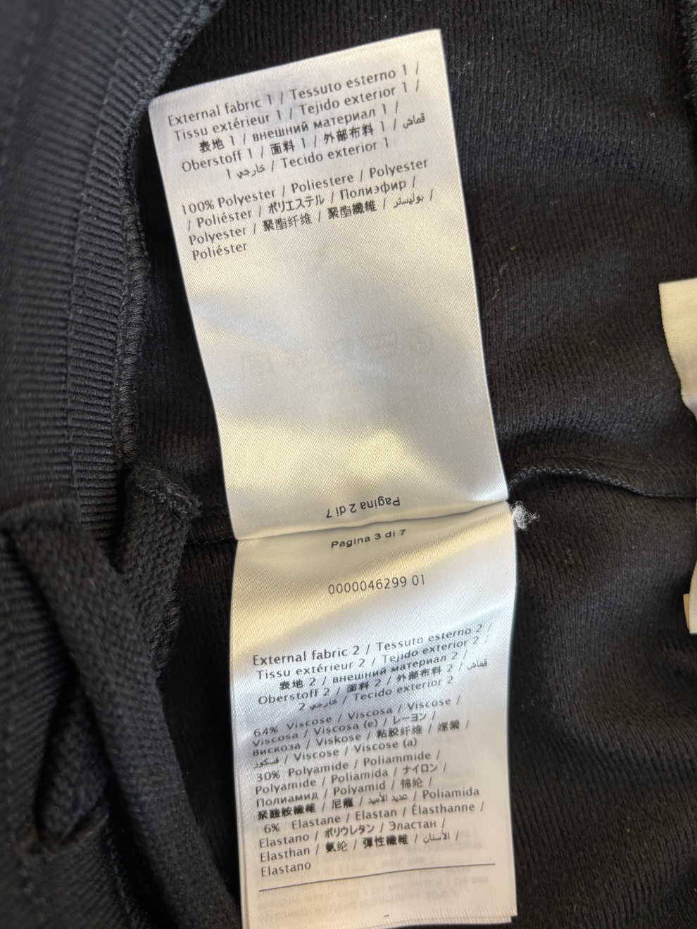 Schwarze Herren-Trainingshose von Valentino