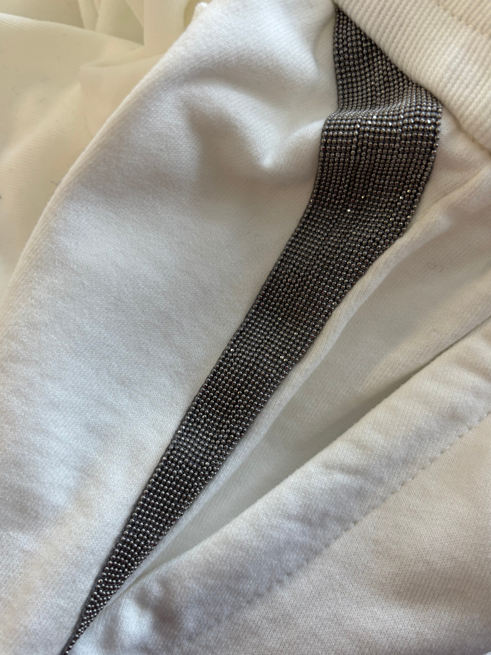 Weiße Jogginghose von Brunello Cucinelli