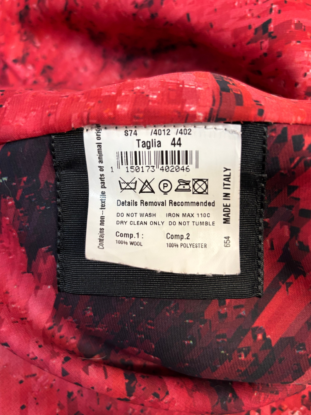 Schwarzer Wollmantel von Bazar deluxe