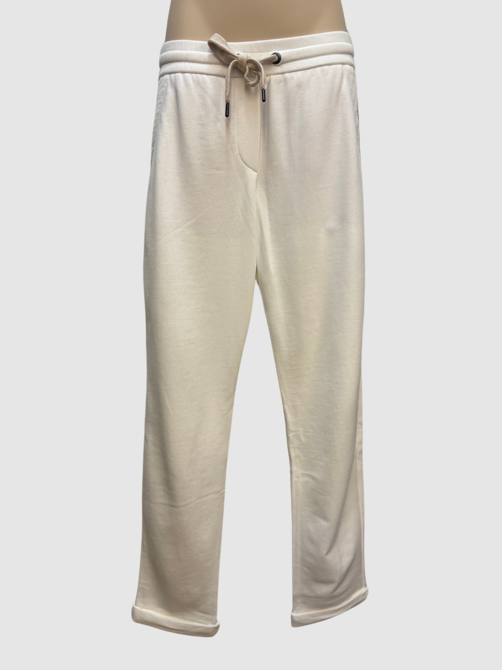 Weiße Jogginghose von Brunello Cucinelli