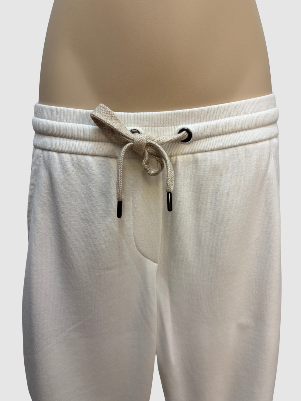 Weiße Jogginghose von Brunello Cucinelli