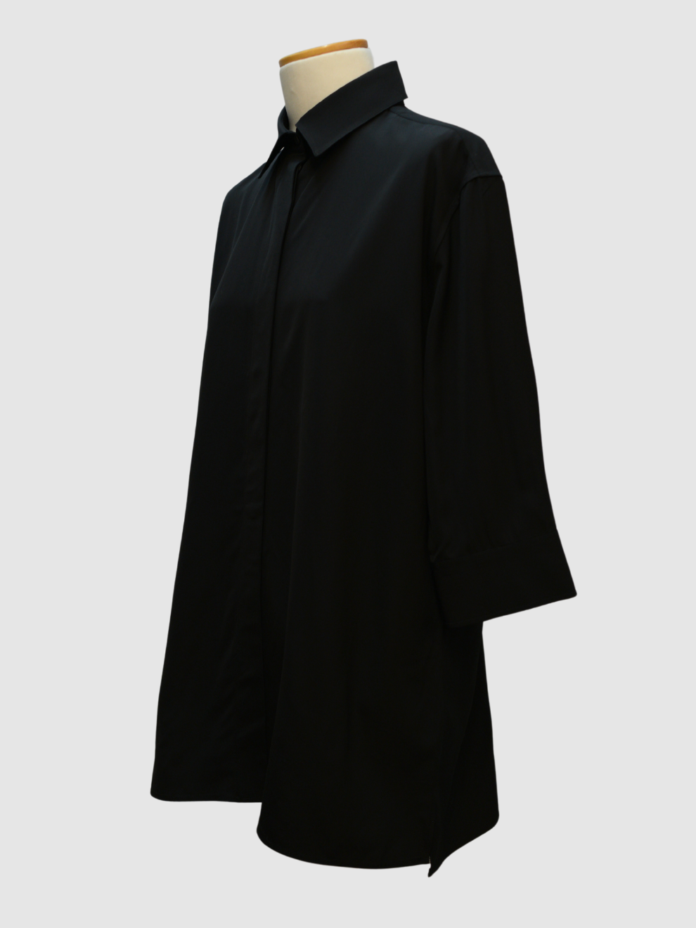 Schwarzes Oversize-Hemd von The Row