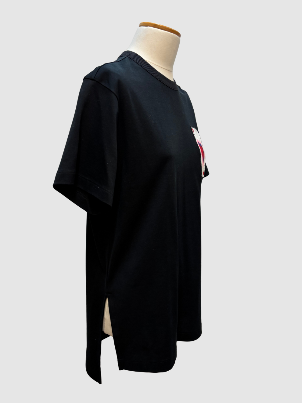 Schwarzes T-Shirt Game On von Louis Vuitton
