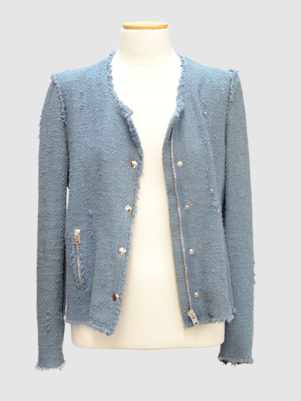 Grau-blaue Kurzjacke von Iro