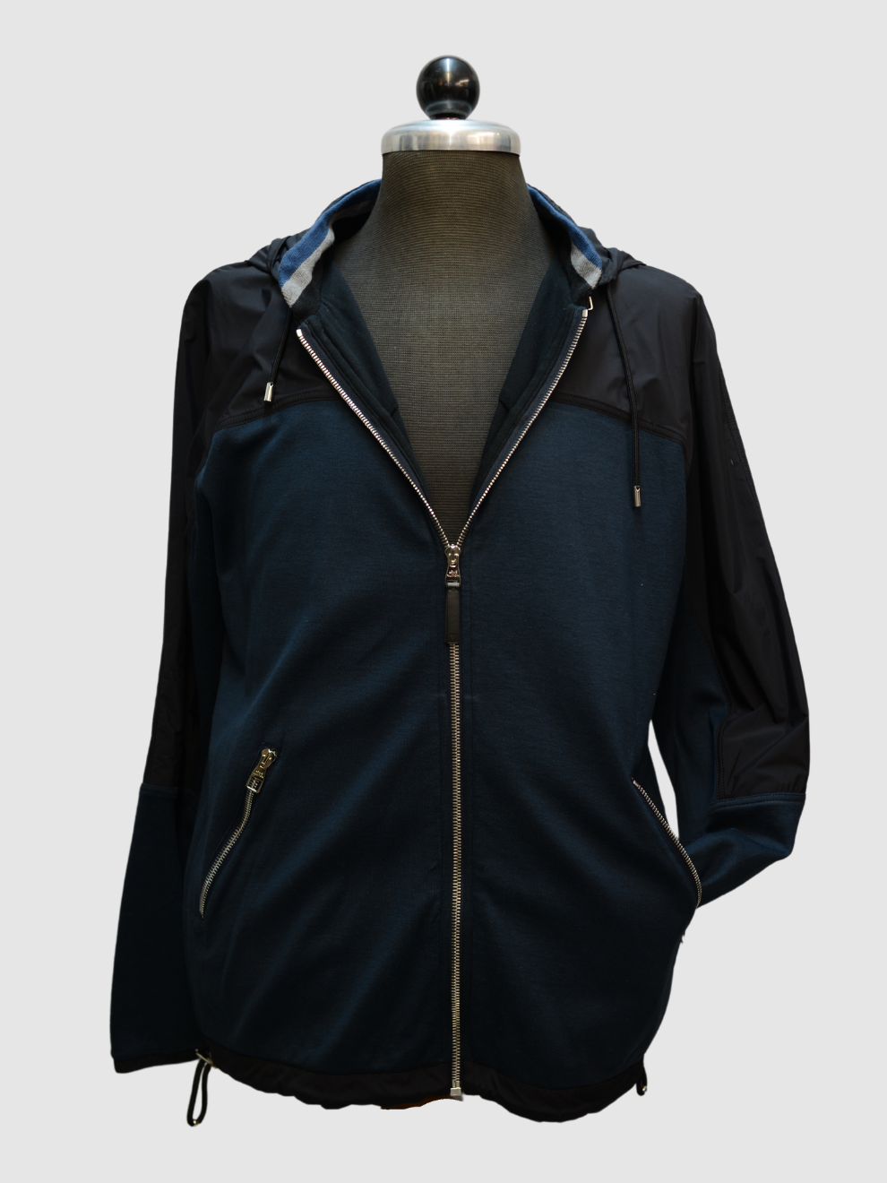 Blau-schwarzer Herren-Blouson von Louis Vuitton