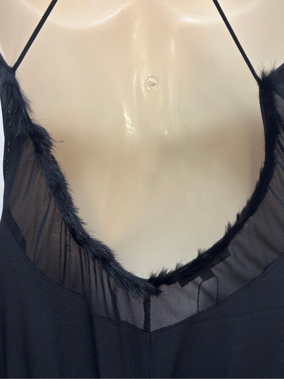 Schwarzes Maxikleid von Roberto Cavalli
