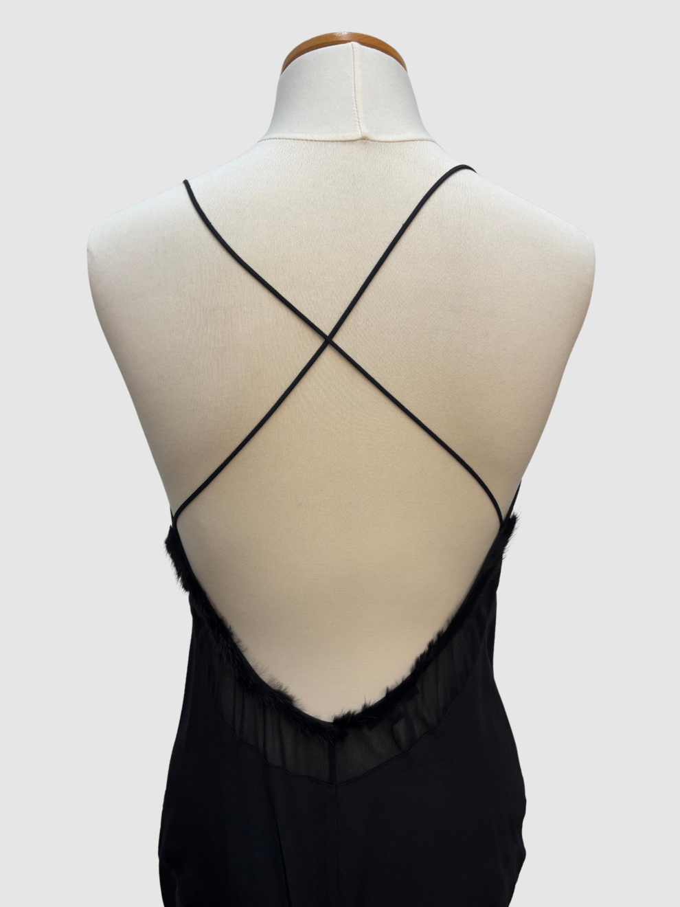 Schwarzes Maxikleid von Roberto Cavalli