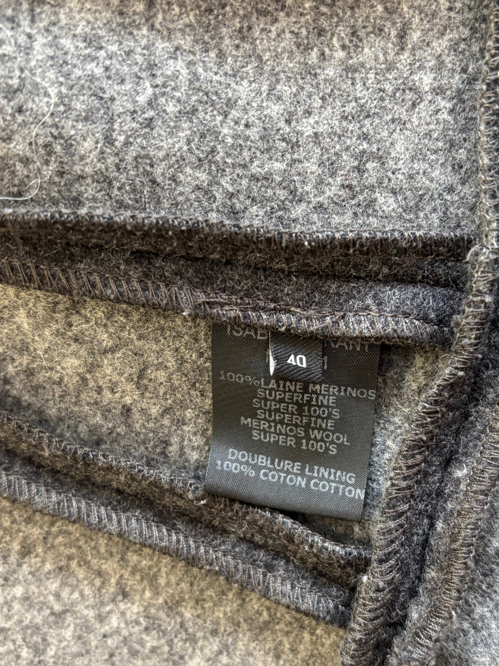 Grauer Woll-Blazer von Isabel Marant