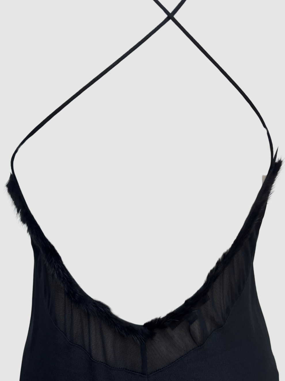 Schwarzes Maxikleid von Roberto Cavalli