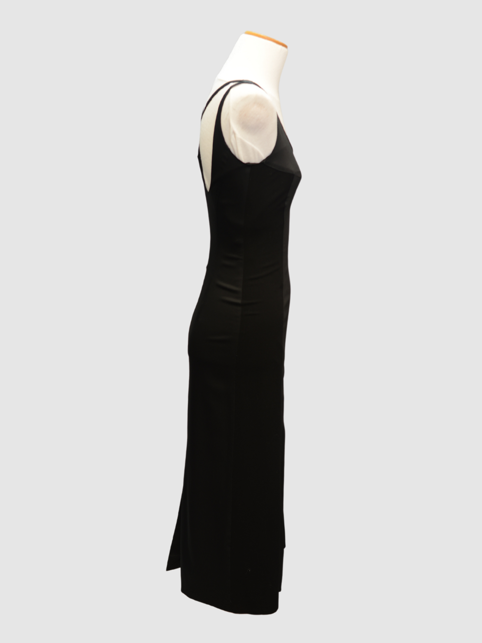 Schwarzes Trägerkleid von Emporio Armani