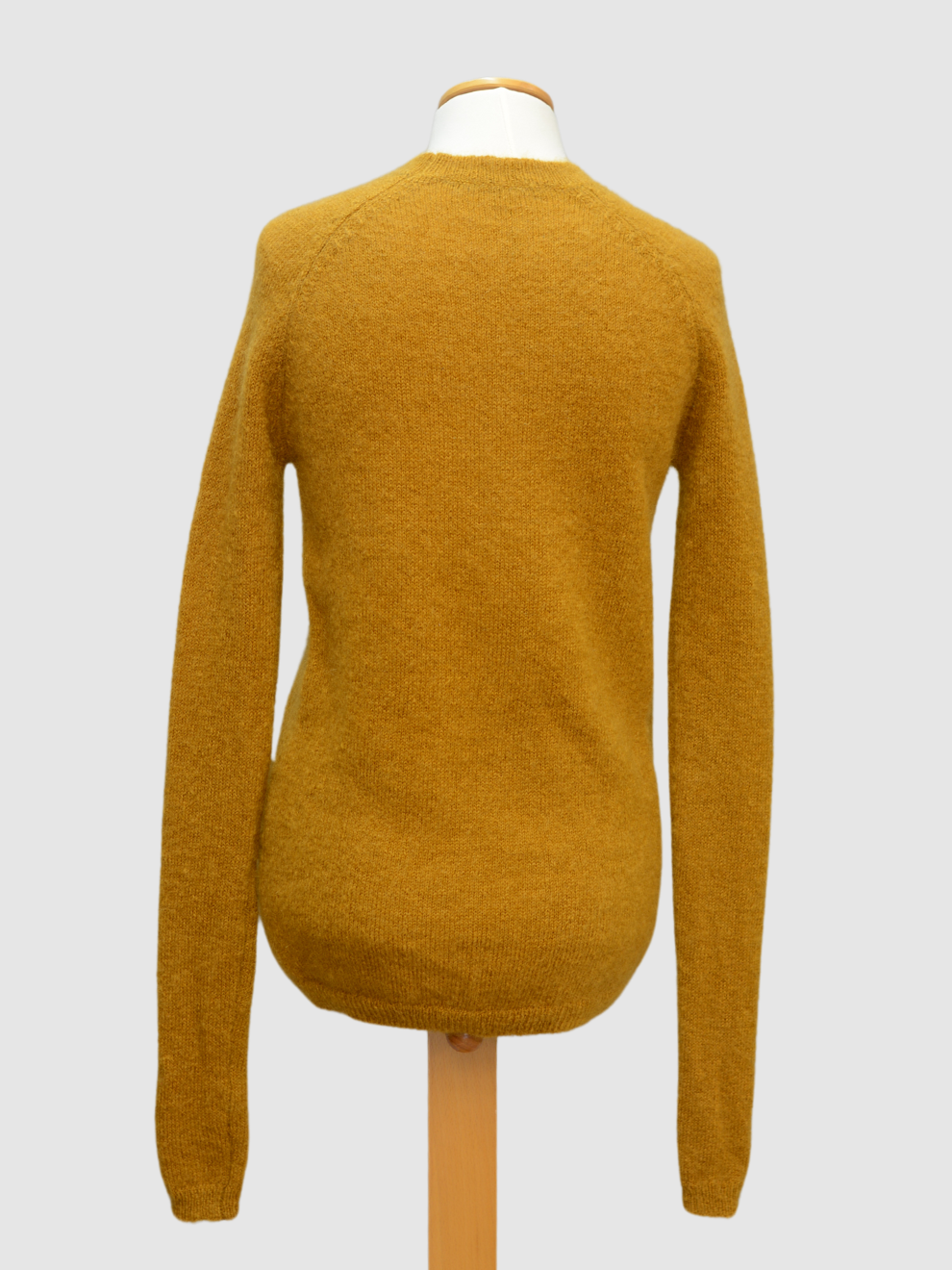 Ockerfarbener Mohair-Pullover von Haider Ackermann