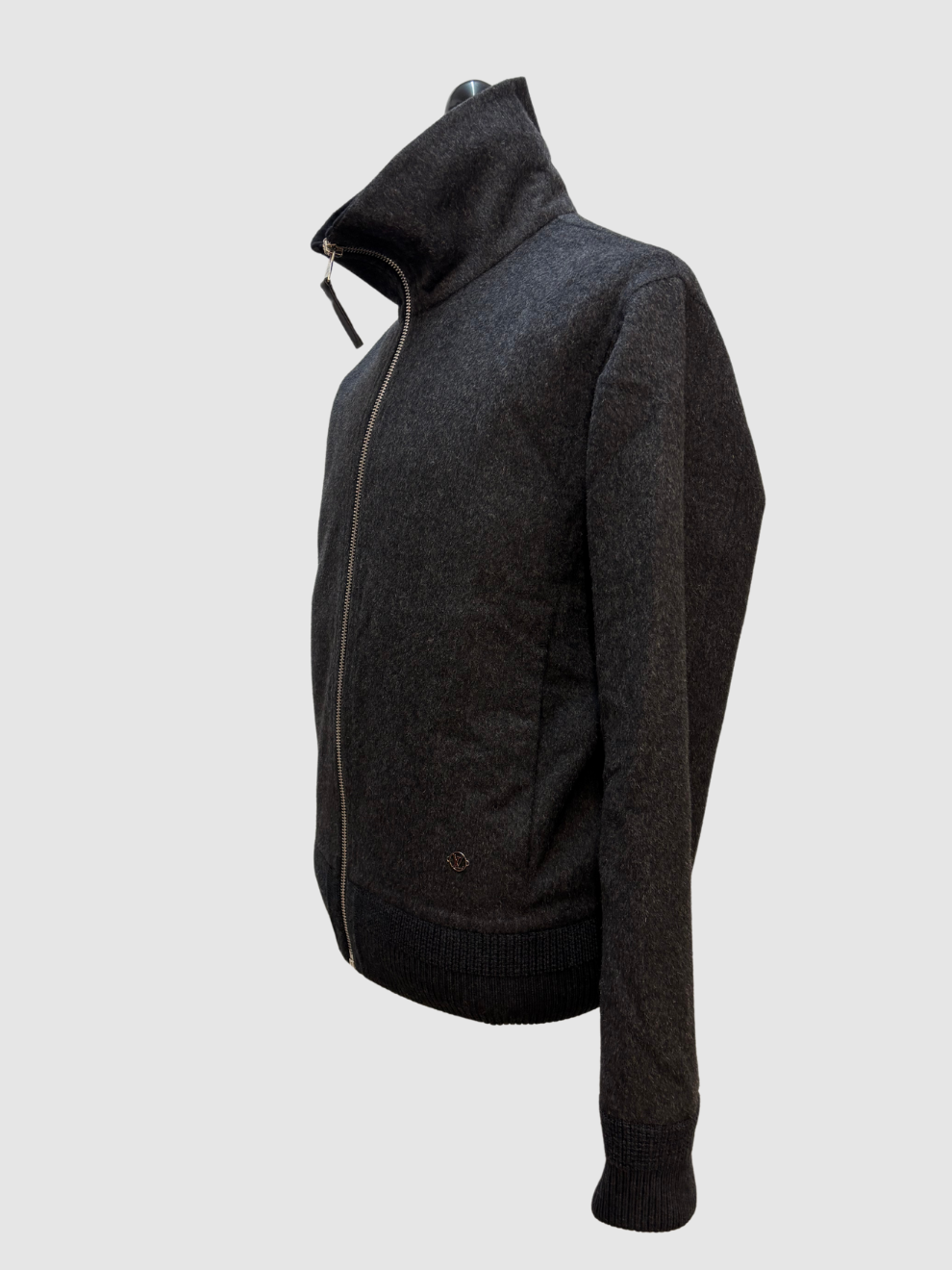 Grauer Herren Wollblouson von Louis Vuitton