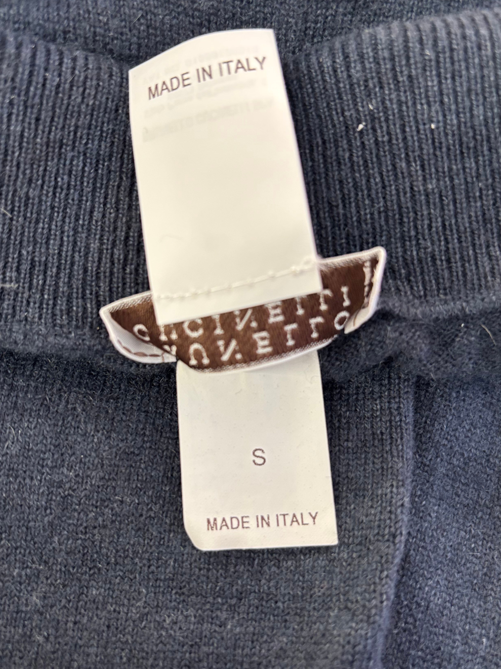 Blaugraue Kaschmir-Hose von Brunello Cucinelli