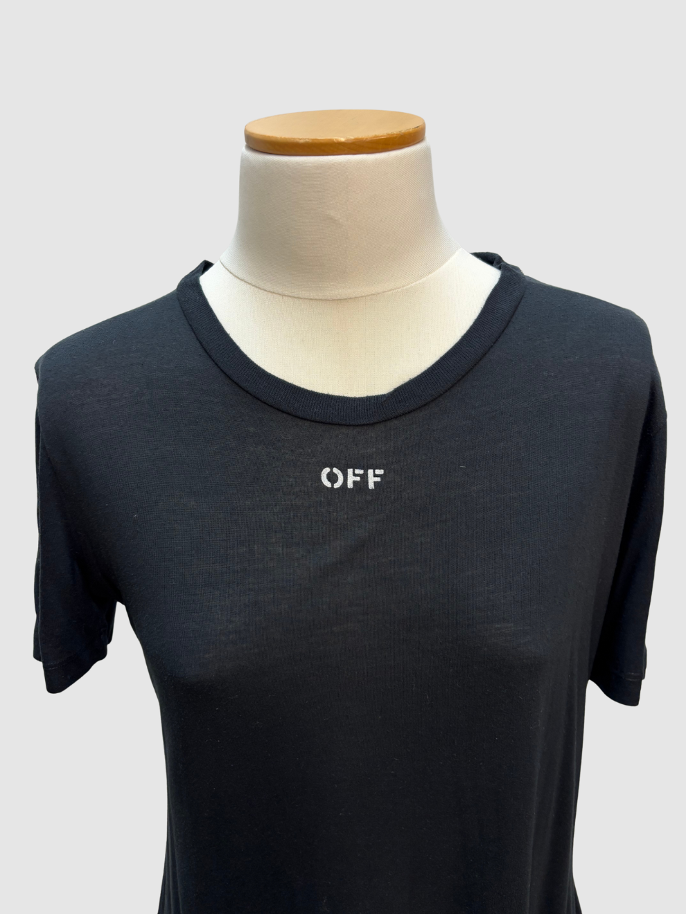 Schwarzes T-Shirt von Off-White