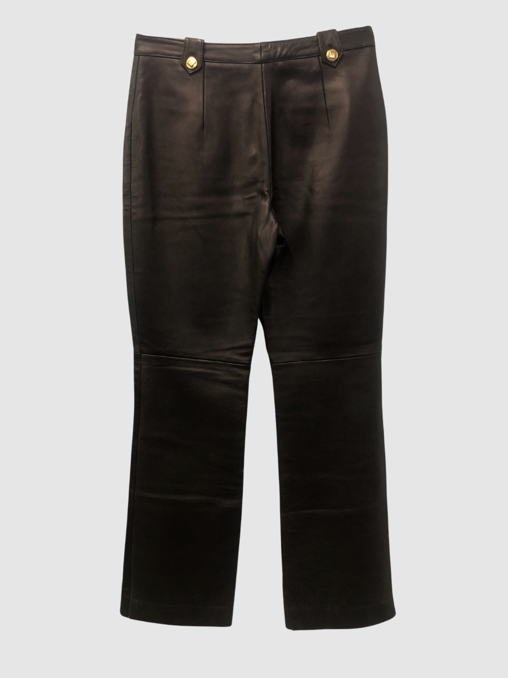 Schwarze Lammleder-Hose von MCM