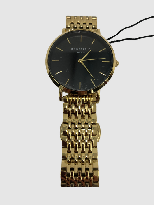 Goldfarbene Uhr Upper East Side von Rosefield