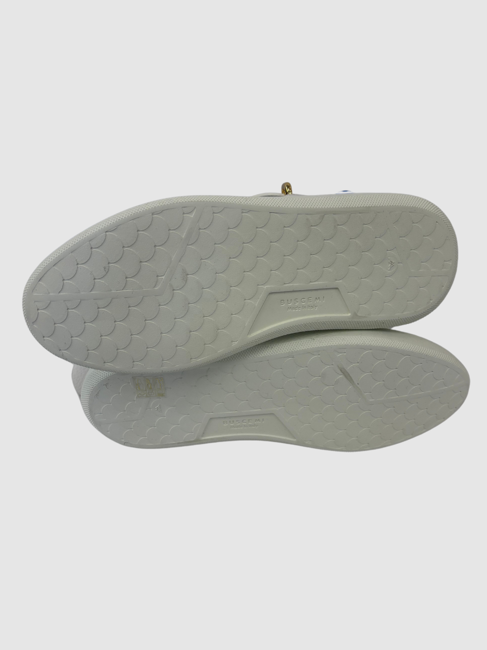 Weißer High-Top-Sneaker von Buscemi