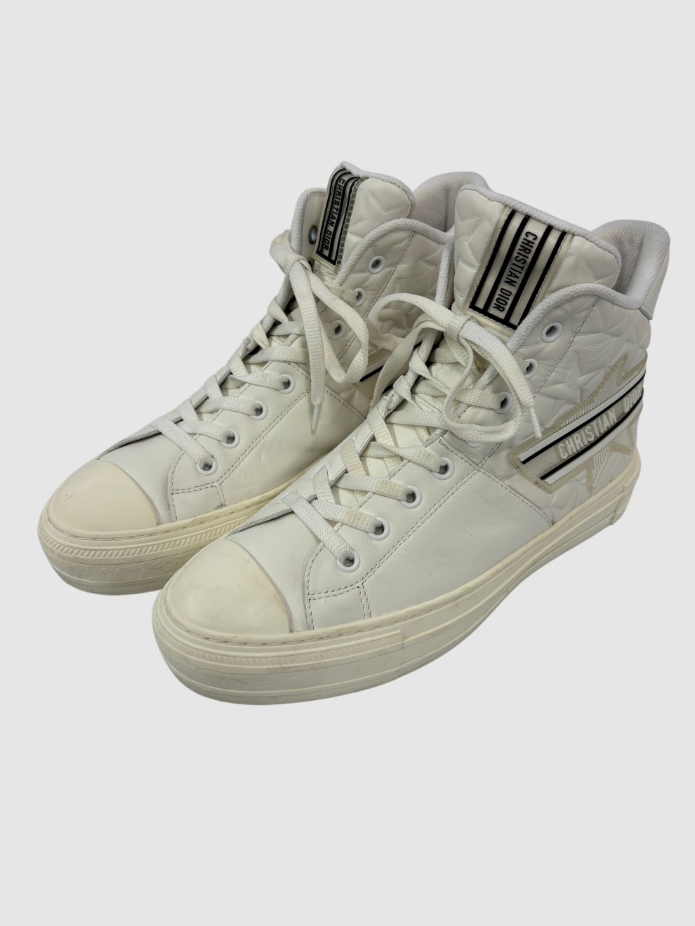 Weißer Walk'N'Dior Sneaker von Christian Dior