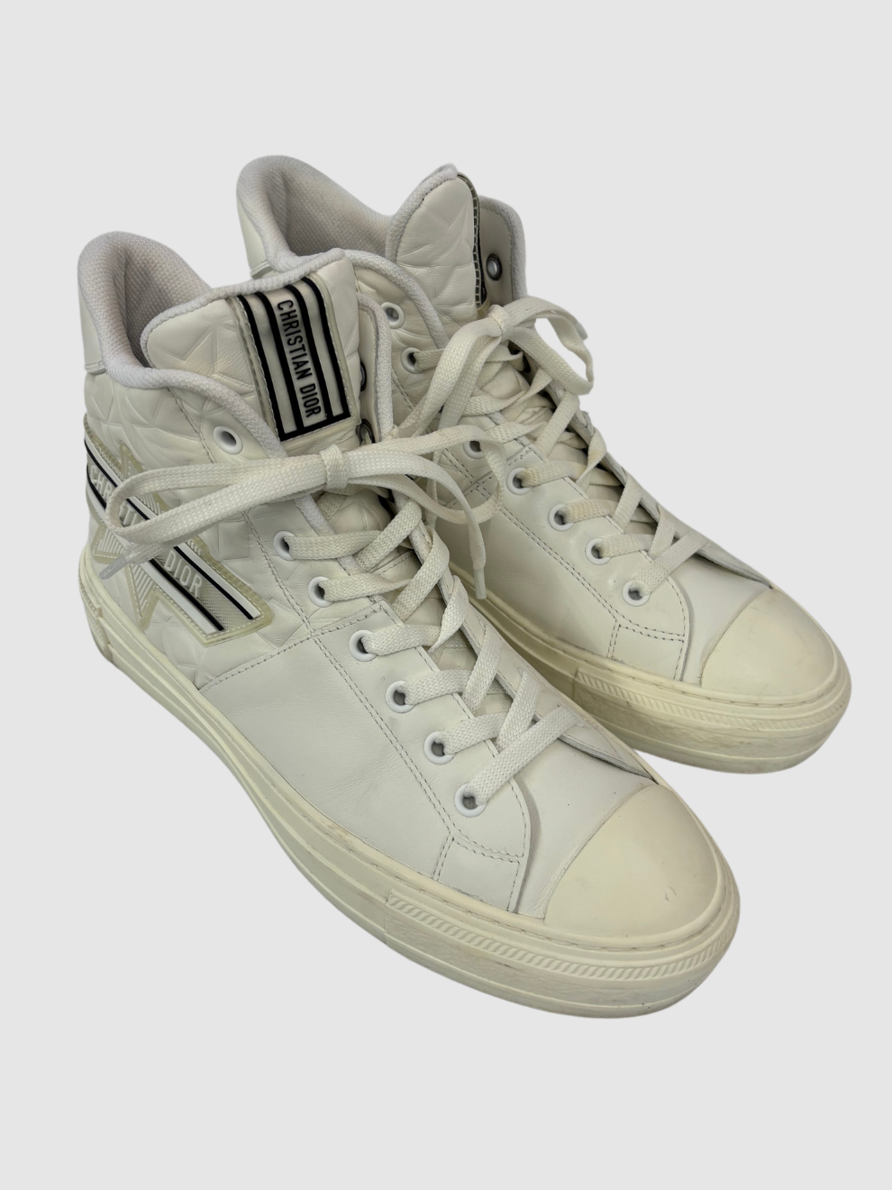 Weißer Walk'N'Dior Sneaker von Christian Dior