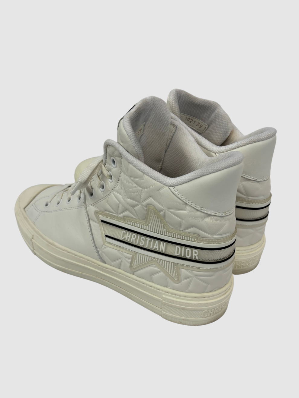 Weißer Walk'N'Dior Sneaker von Christian Dior