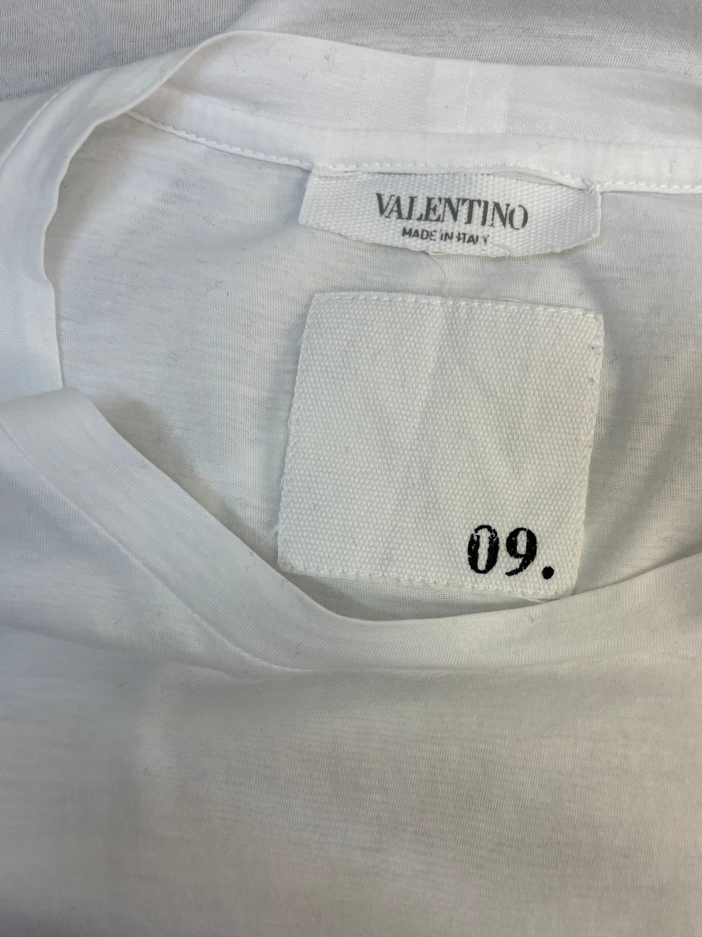 Weißes Rockstud-T-Shirt von Valentino