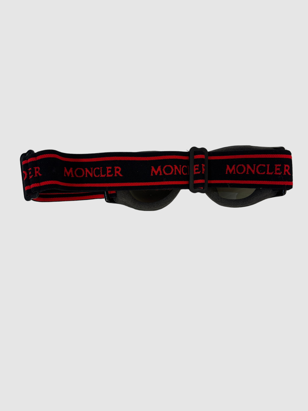 Schwarze Skibrille von Moncler