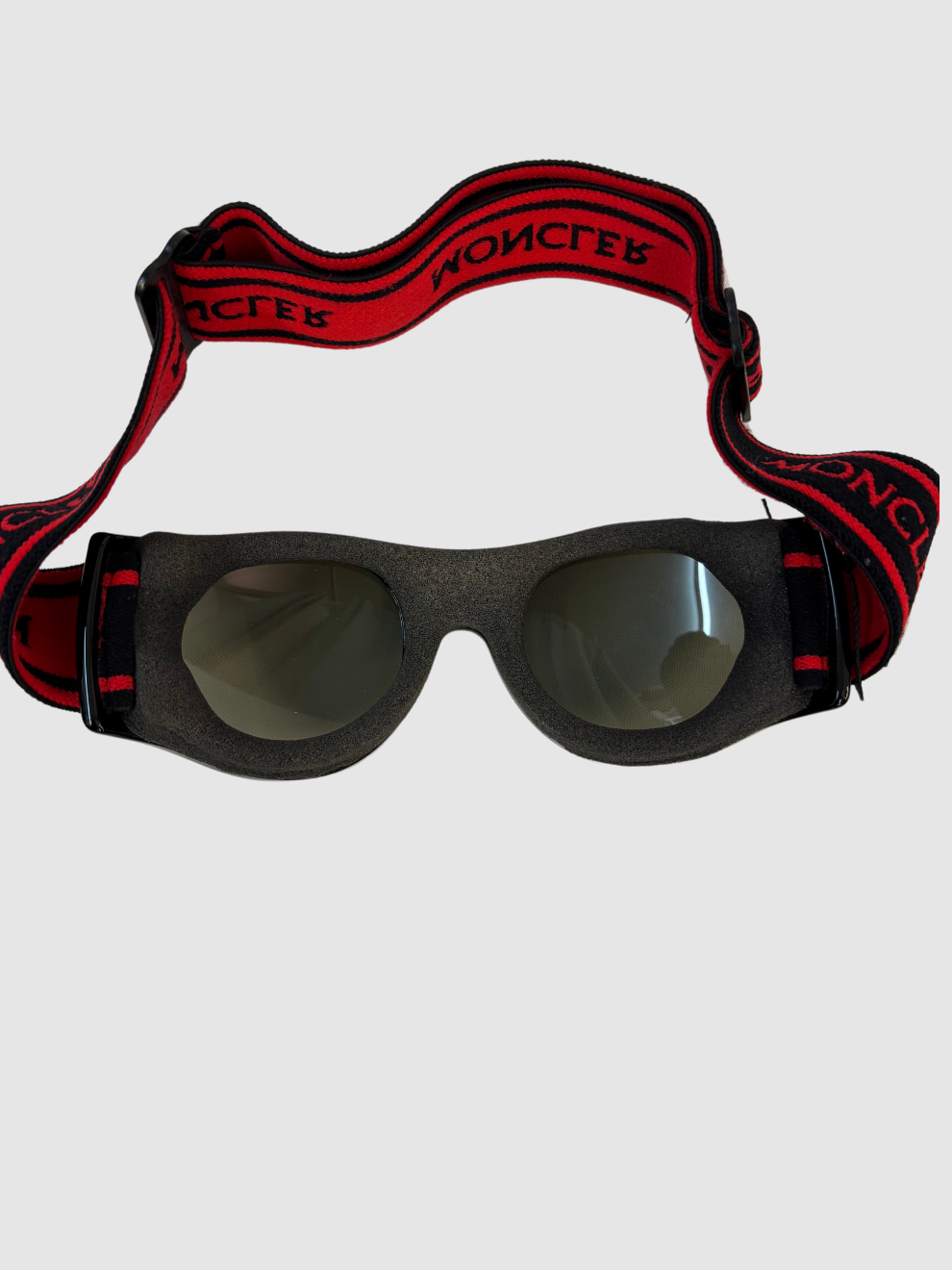 Schwarze Skibrille von Moncler