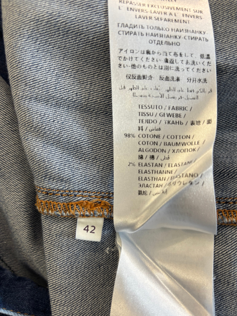 Blauer Jumpsuit von Stella McCartney