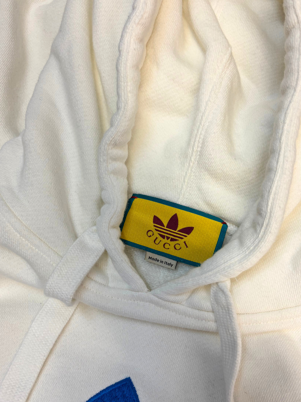 Weißer Hoodie von Gucci x Adidas