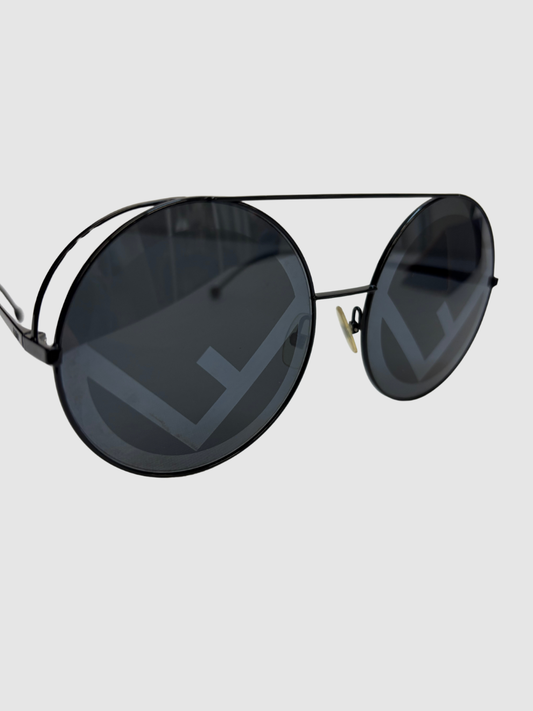 Oversize Sonnenbrille Run Away von Fendi