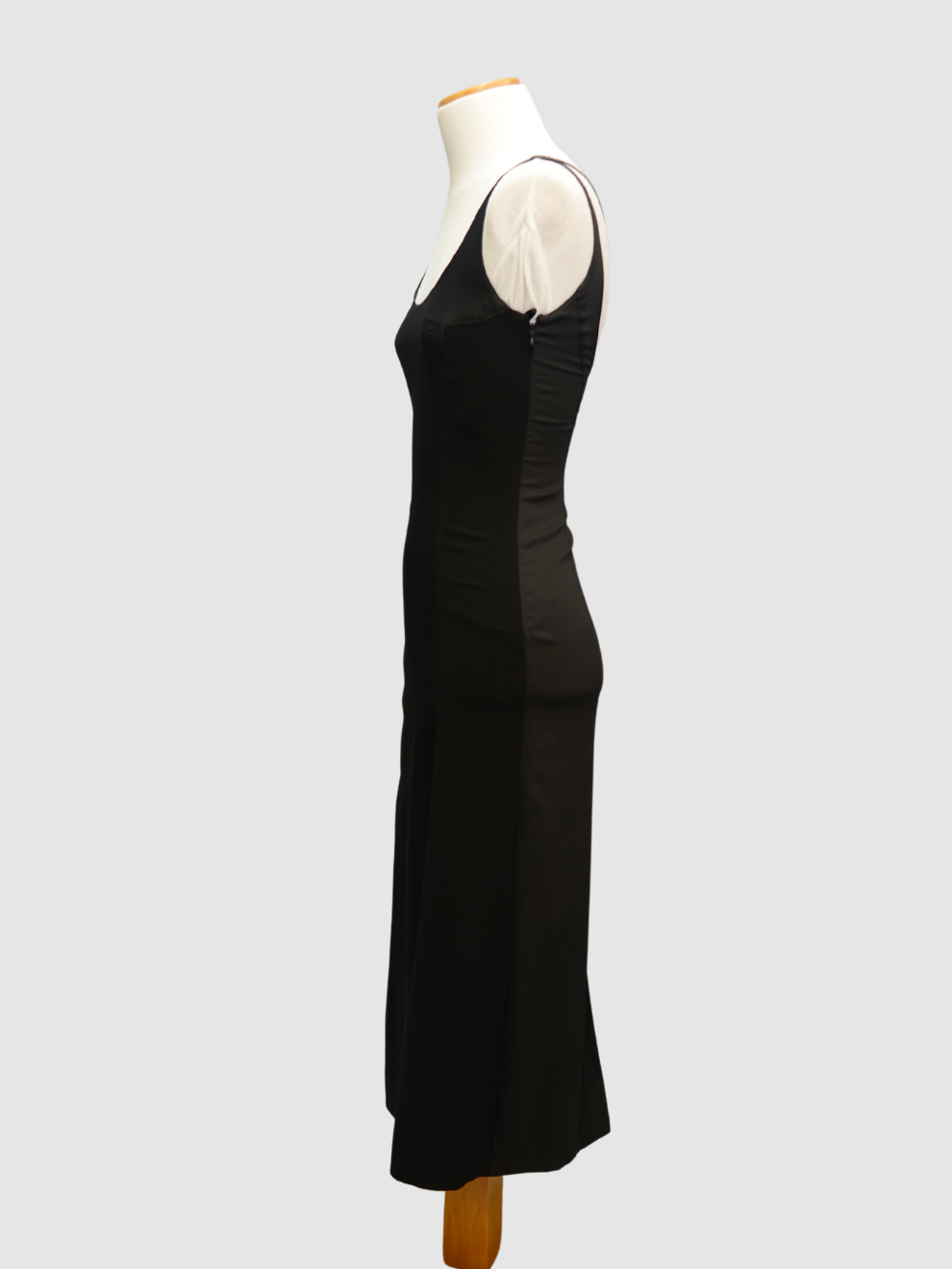 Schwarzes Trägerkleid von Emporio Armani