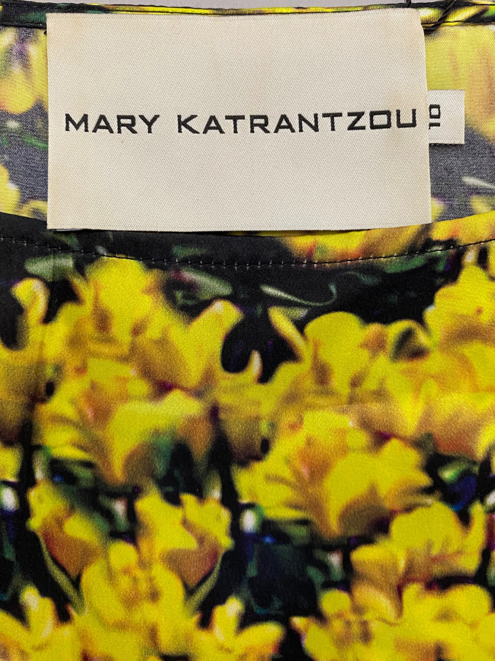Buntes Seidenkleid von Mary Katrantzou