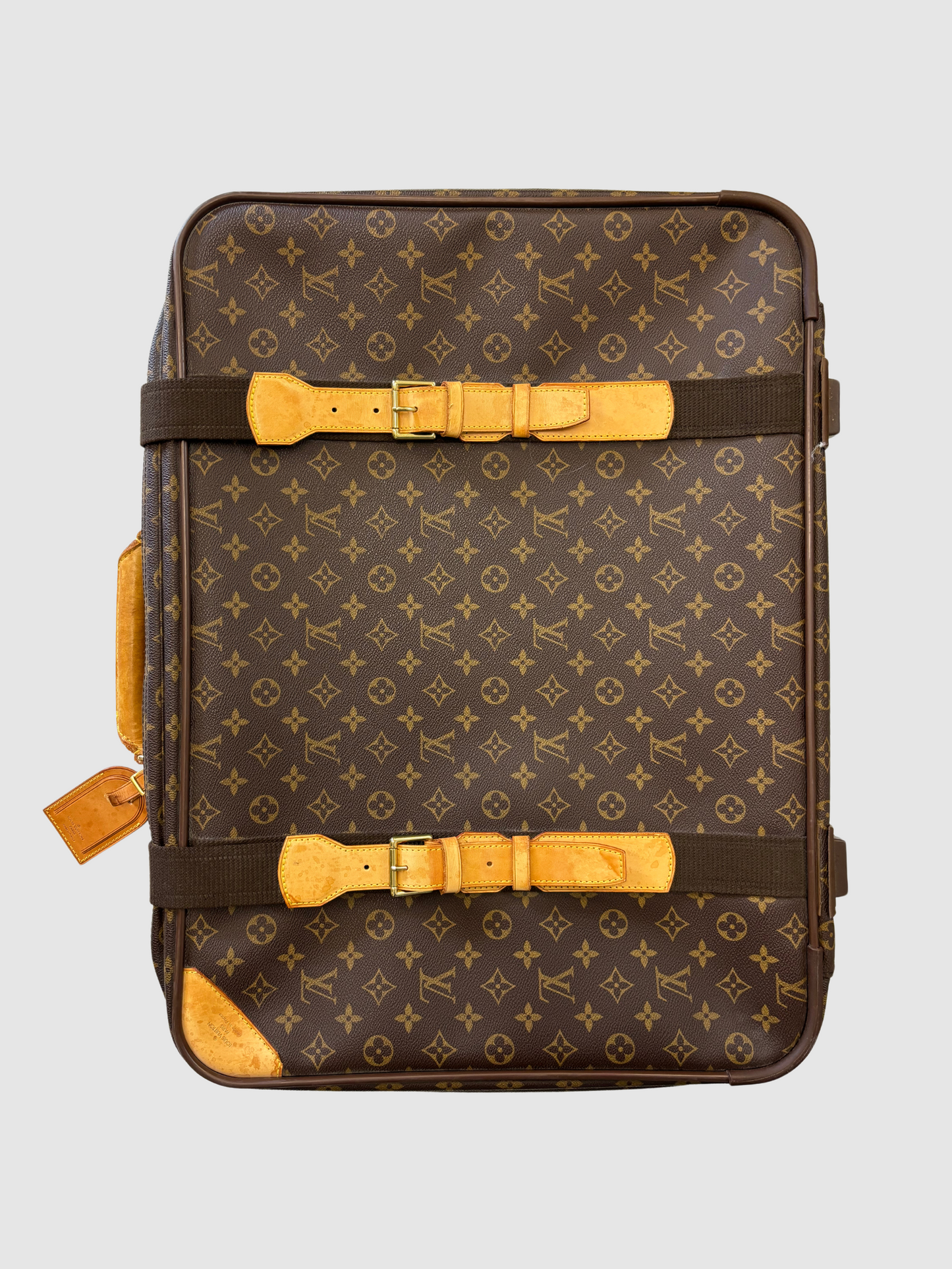 Brauner Vintage Satellite 60 Koffer von Louis Vuitton