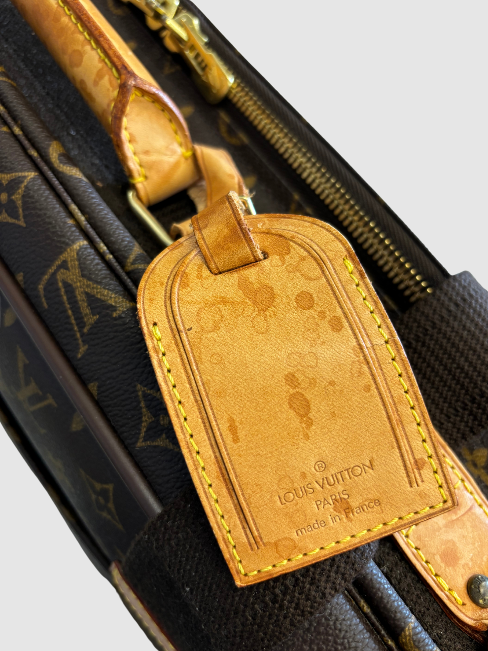 Brauner Vintage Koffer Satellite 53 von Louis Vuitton