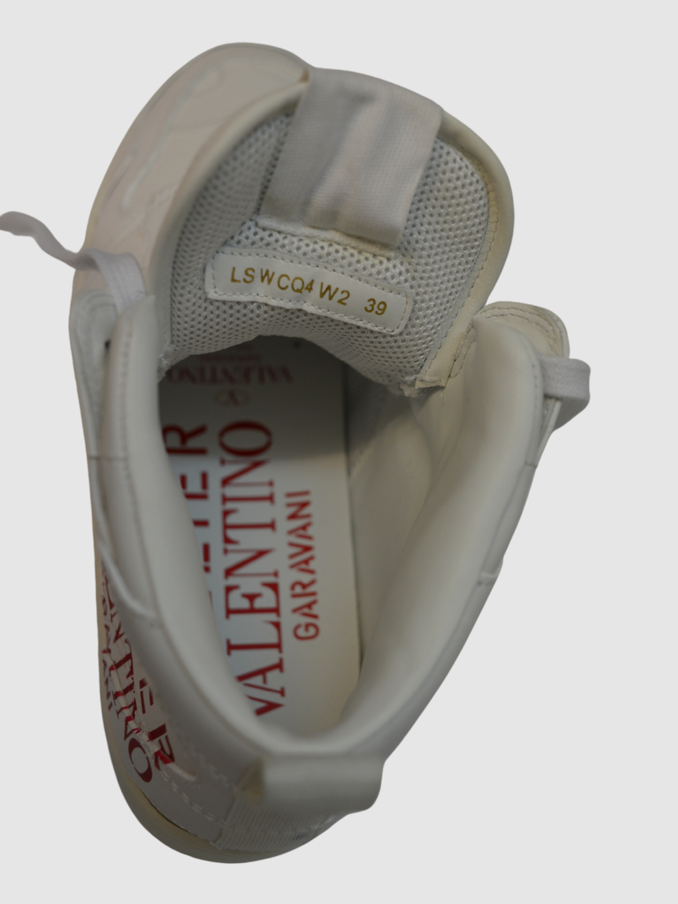 Weiße High-top-Sneaker VLTN von Valentino