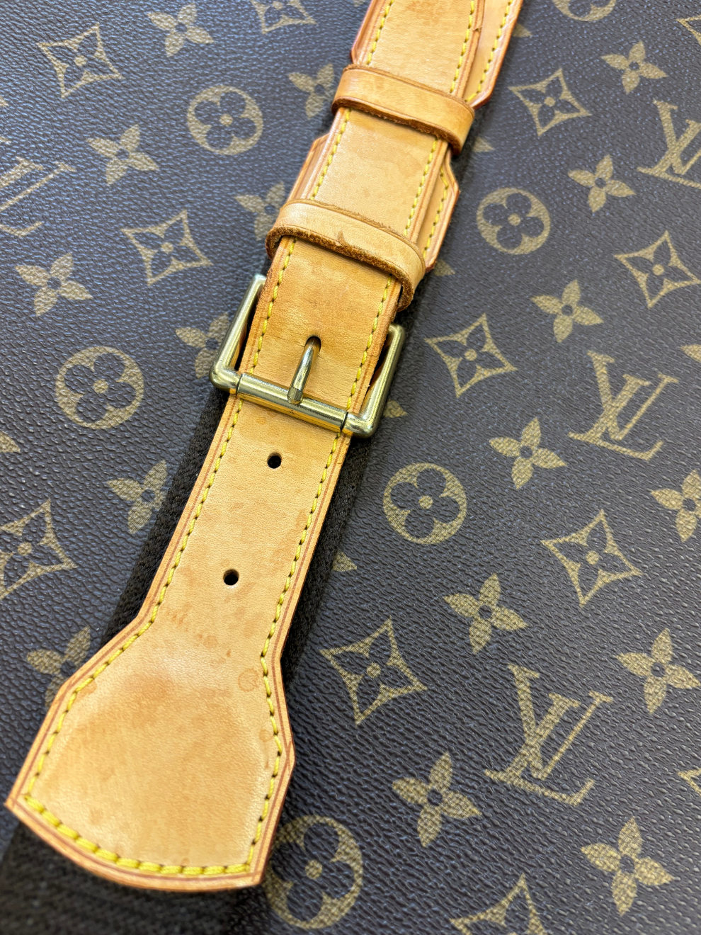 Brauner Vintage Koffer Satellite 53 von Louis Vuitton