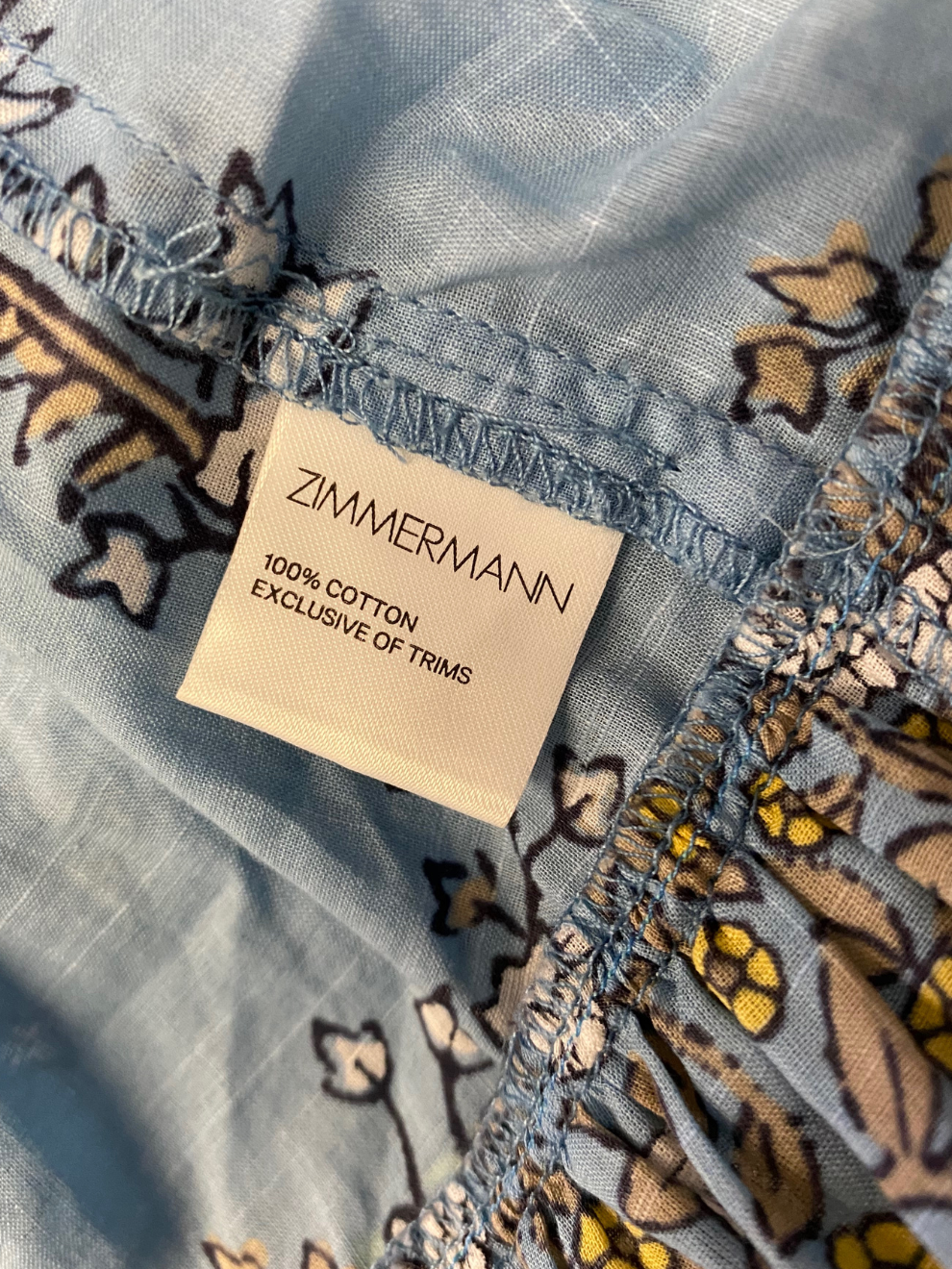 Hellblaues Kleid von Zimmermann
