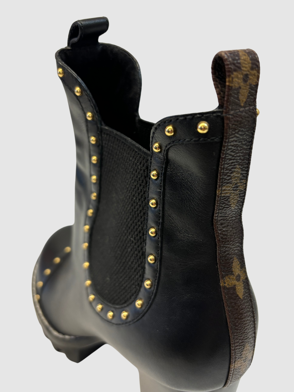 Schwarze Stiefelette Star Trail von Louis Vuitton